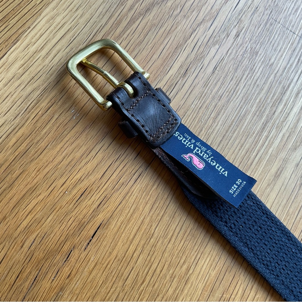 Vineyard Vines Lacrosse Belt Size 30 - Picture 4 of 6